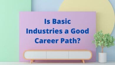 is a good career path in the basic industries?